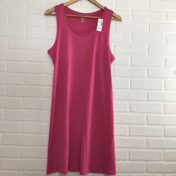 REITMANS Hyba pink athletic dress racer back soft jersey lightweight medium - Picture 7 of 7